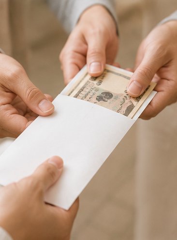 その場で現金をお渡しします